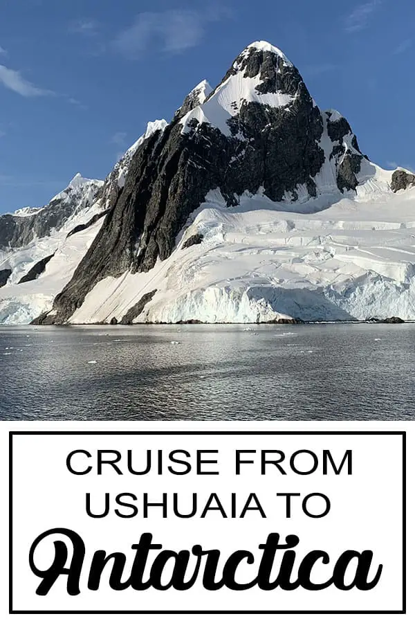Ushuaia to Antarctica cruise itinerary