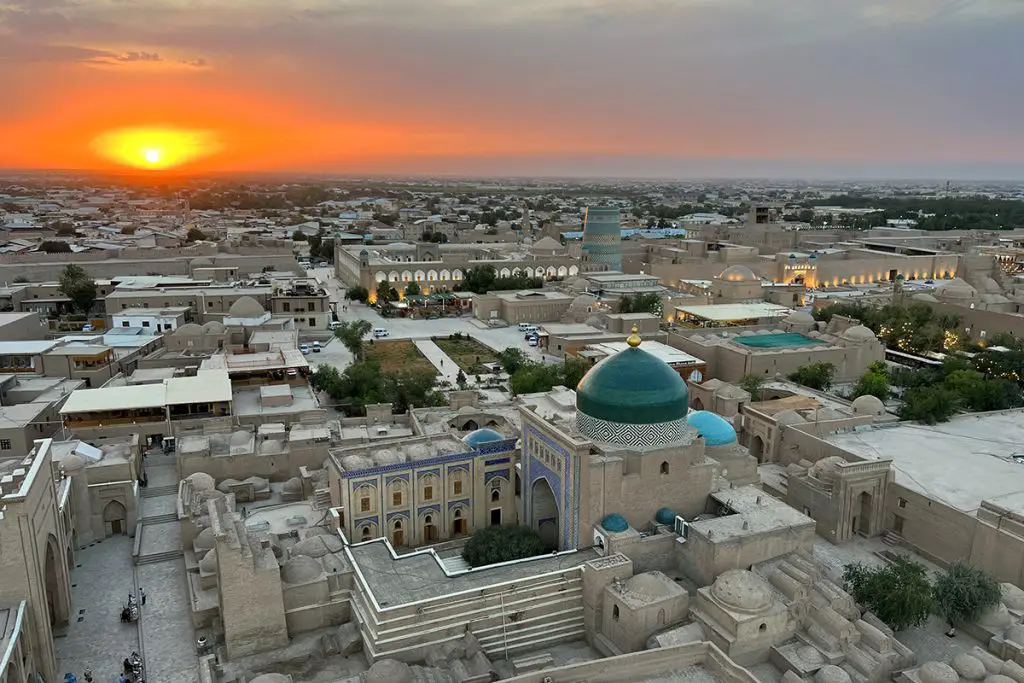 Silk road cities of Uzbekistan